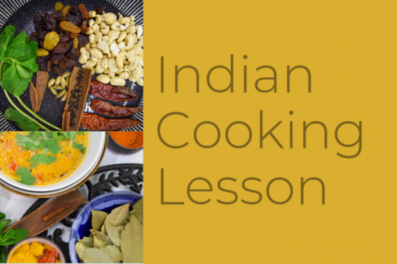 Indian cooking lesson