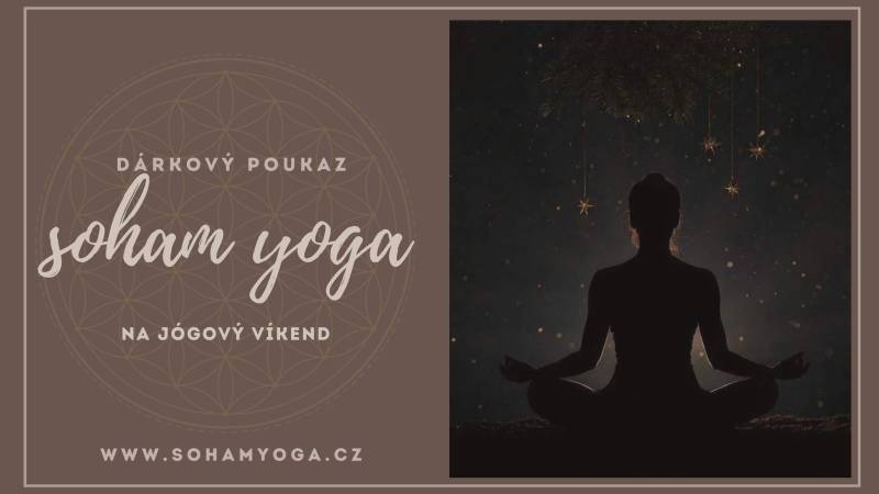 Voucher Dárkový poukaz na jógový víkend (v hodnotě 6000 Kč)